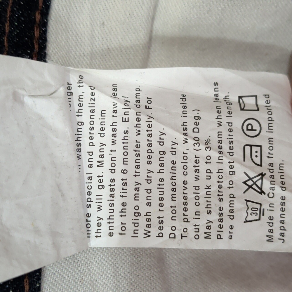 Naked & Famous Weird Guy Wool Blend Moss Selvedge - Picture 10 of 12